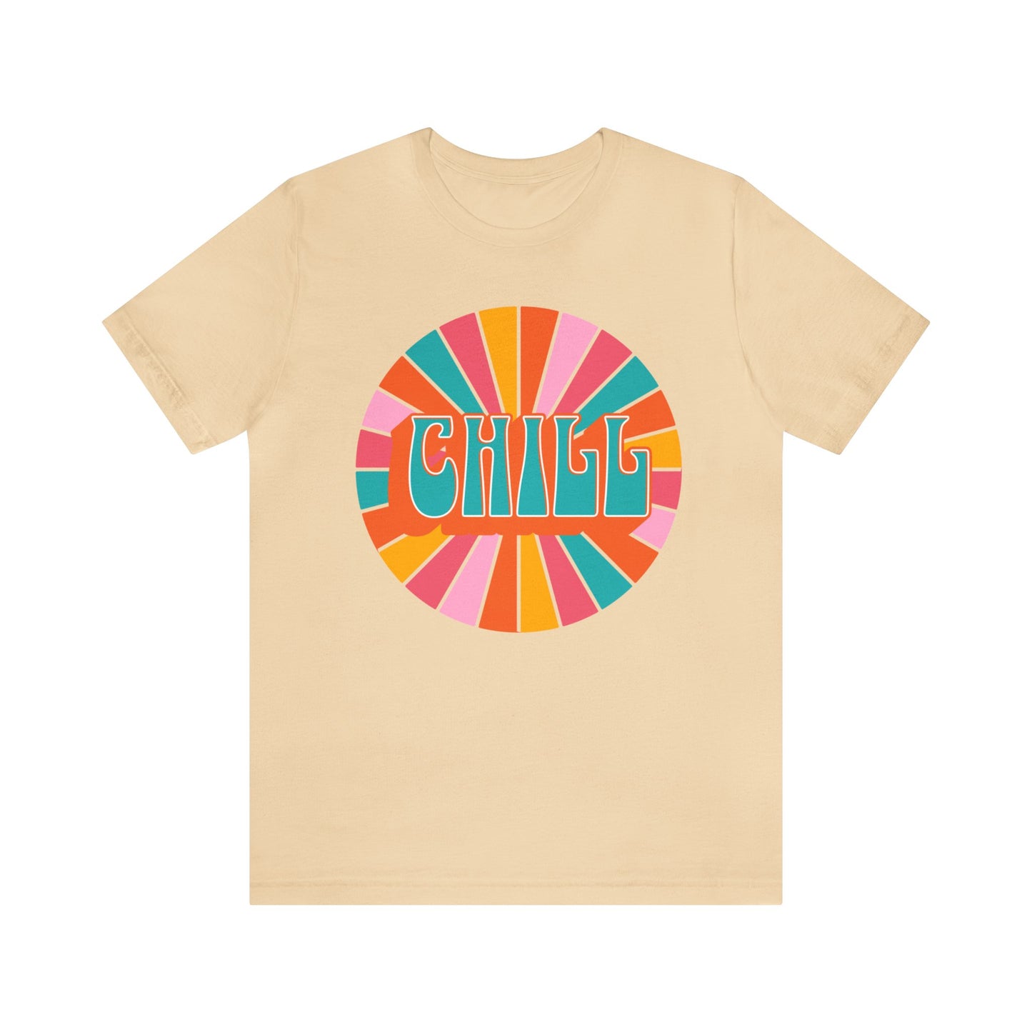 SolLingo Tee Chill Adult Unisex Jersey Short Sleeve Tee Available in 11 colors