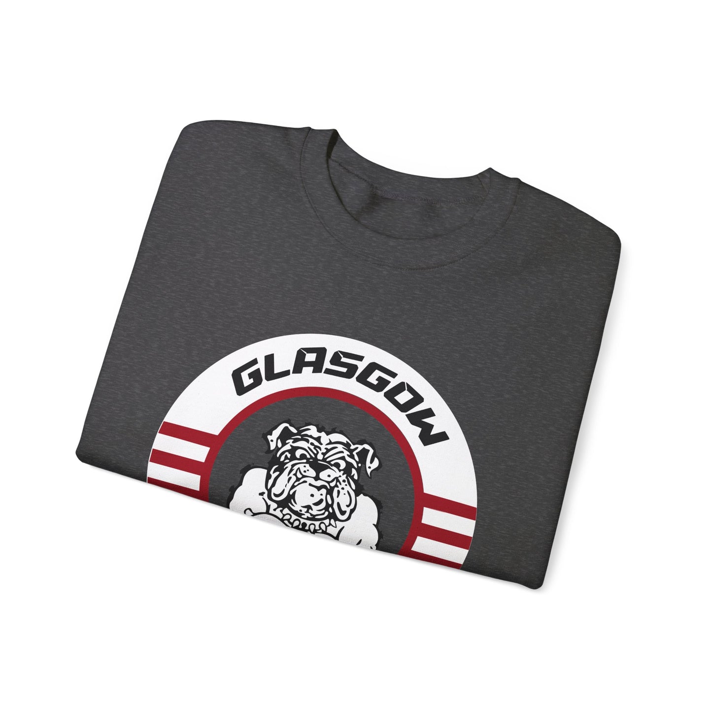 Glasgow Ice Dawgs Adult Unisex Heavy Blend™ Crewneck Sweatshirt in Black, Sport Grey, Dark Heather or White