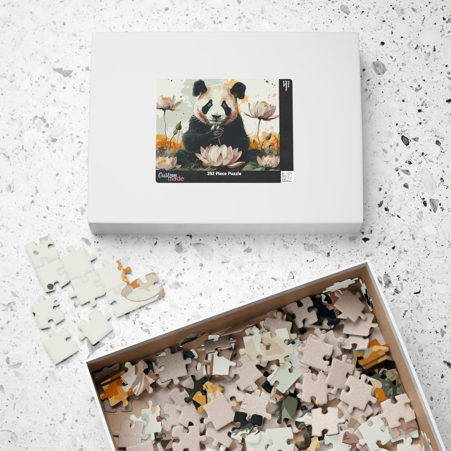 Puzzle- Panda (110, 252, 520, 1014-piece)