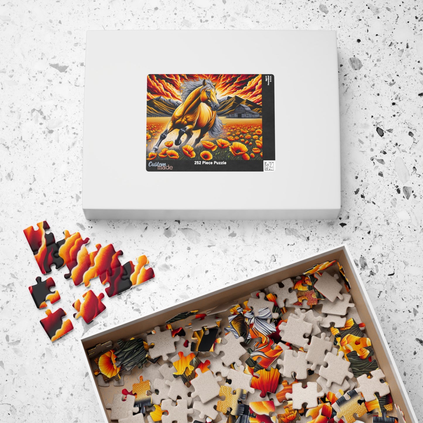 Puzzle- Palomino and Poppy (110, 252, 520, 1014-piece)