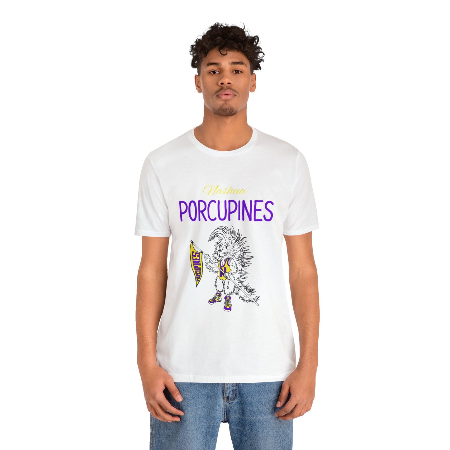 Nashua Porcupines Unisex Jersey Short Sleeve Tee