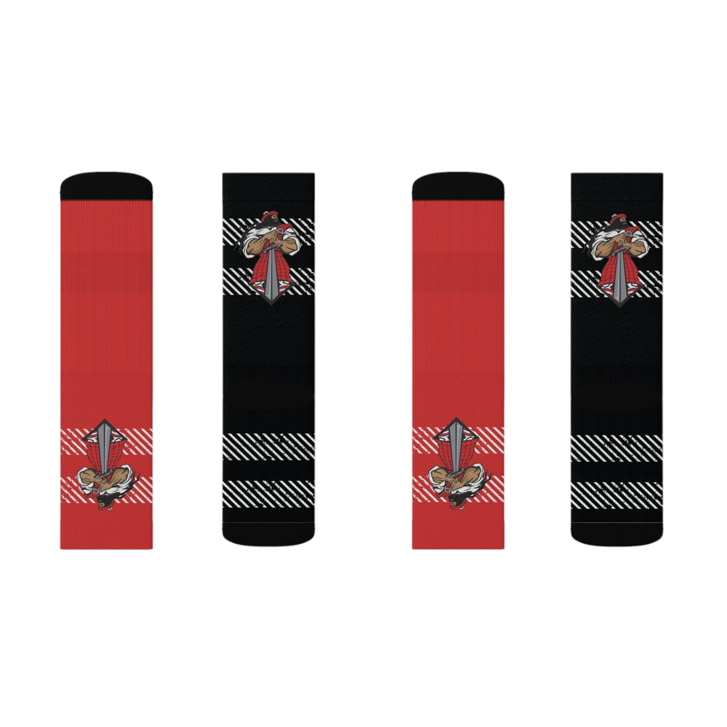 Glasgow Highlander Logo Sublimation Socks