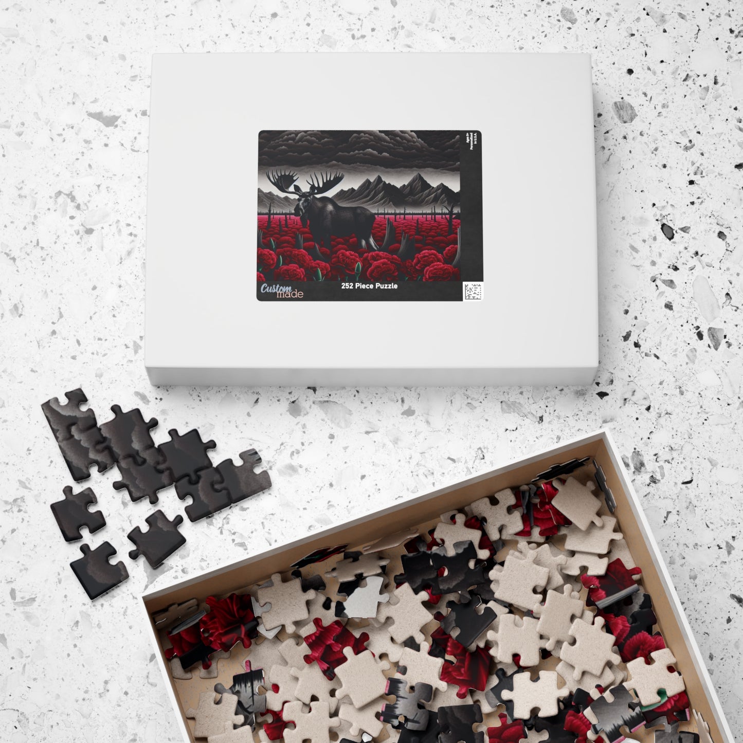 Puzzle- Phantom Moose (110, 252, 520, 1014-piece)