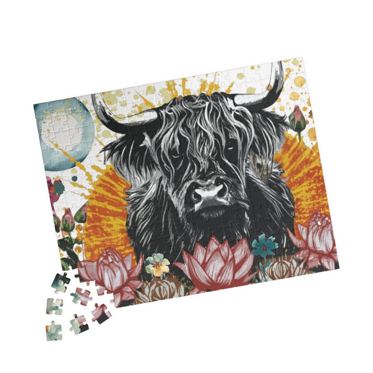 Puzzle- Hippy Highlander (110, 252, 520, 1014-piece)