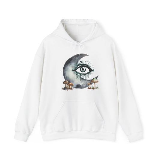 SolLingo Third Eye Moon Unisex Heavy Blend™ Hooded Sweatshirt