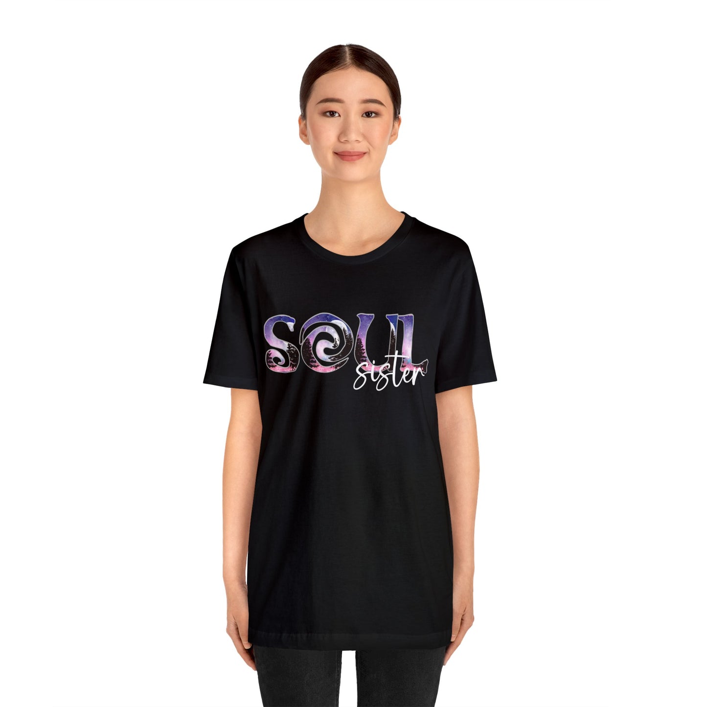 SolLingo Tee Soul Sisters Adult Unisex Jersey Short Sleeve Tee