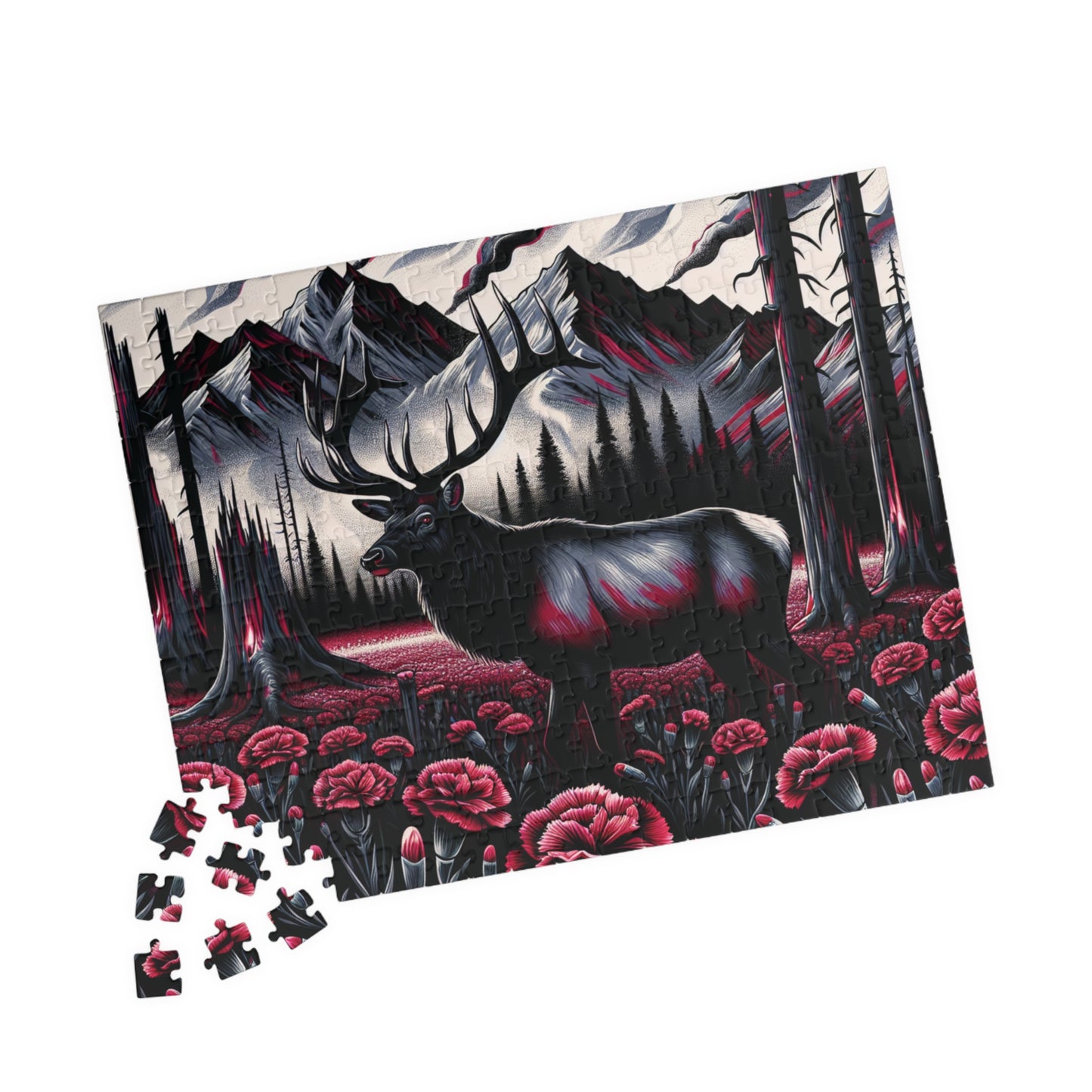 Puzzle- Phantom Elk (110, 252, 520, 1014-piece)