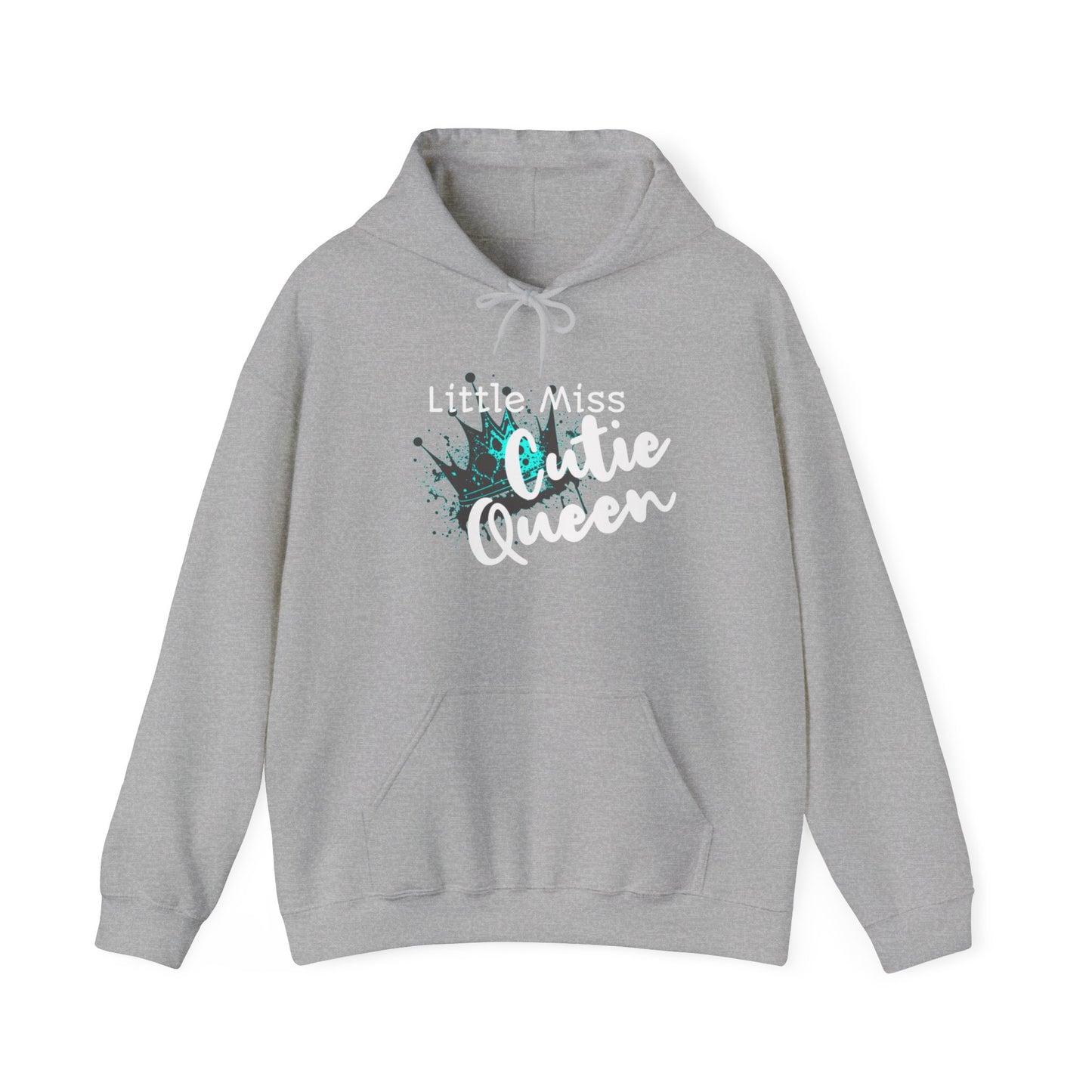 SolLingo Little Miss Cutie Queen Unisex Heavy Blend™ Hooded Sweatshirt