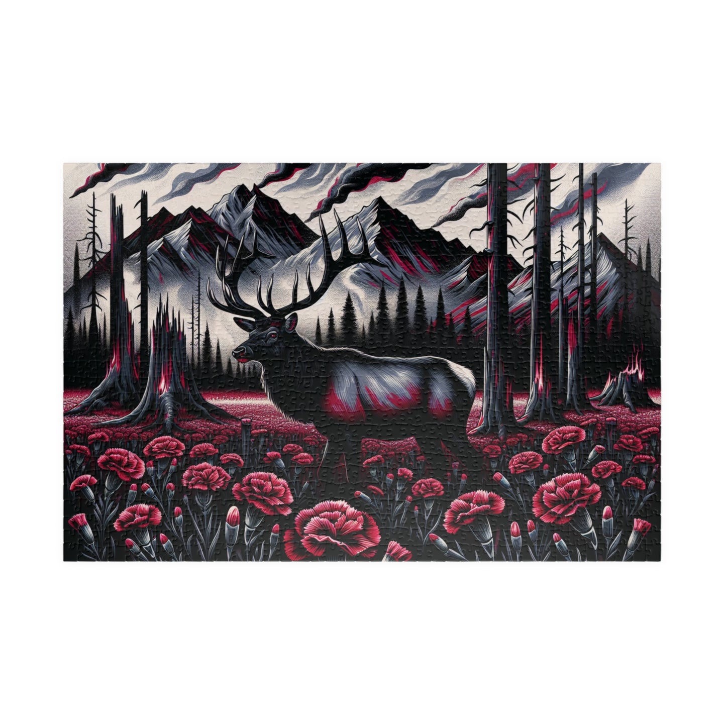 Puzzle- Phantom Elk (110, 252, 520, 1014-piece)