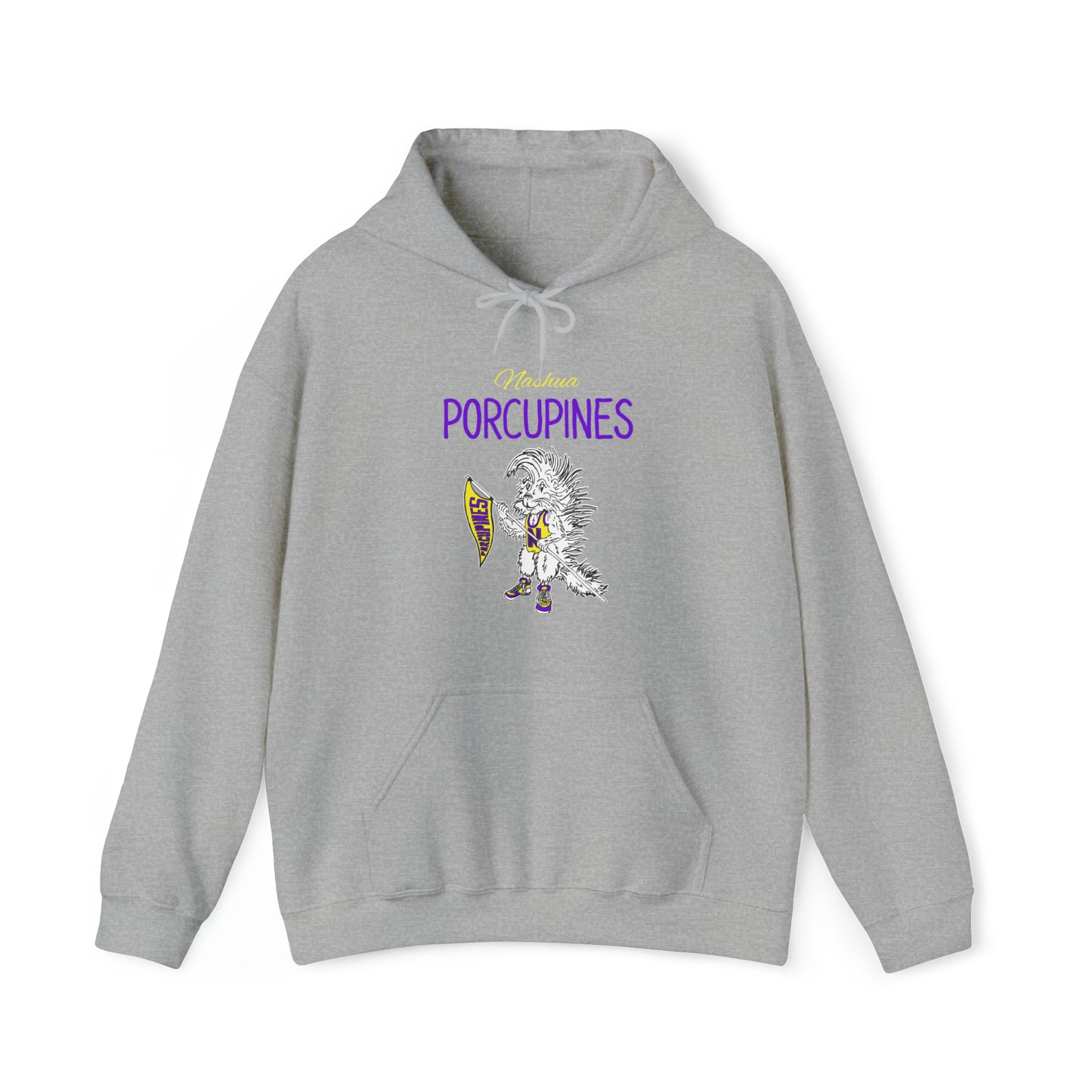 Nashua Porcupines Unisex Heavy Blend™ Hooded Sweatshirt