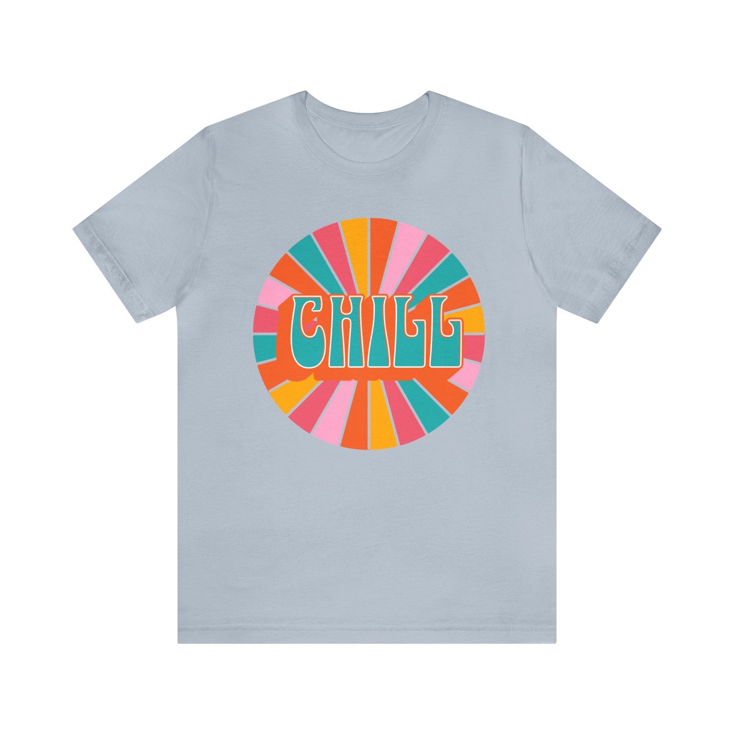 SolLingo Tee Chill Adult Unisex Jersey Short Sleeve Tee Available in 11 colors