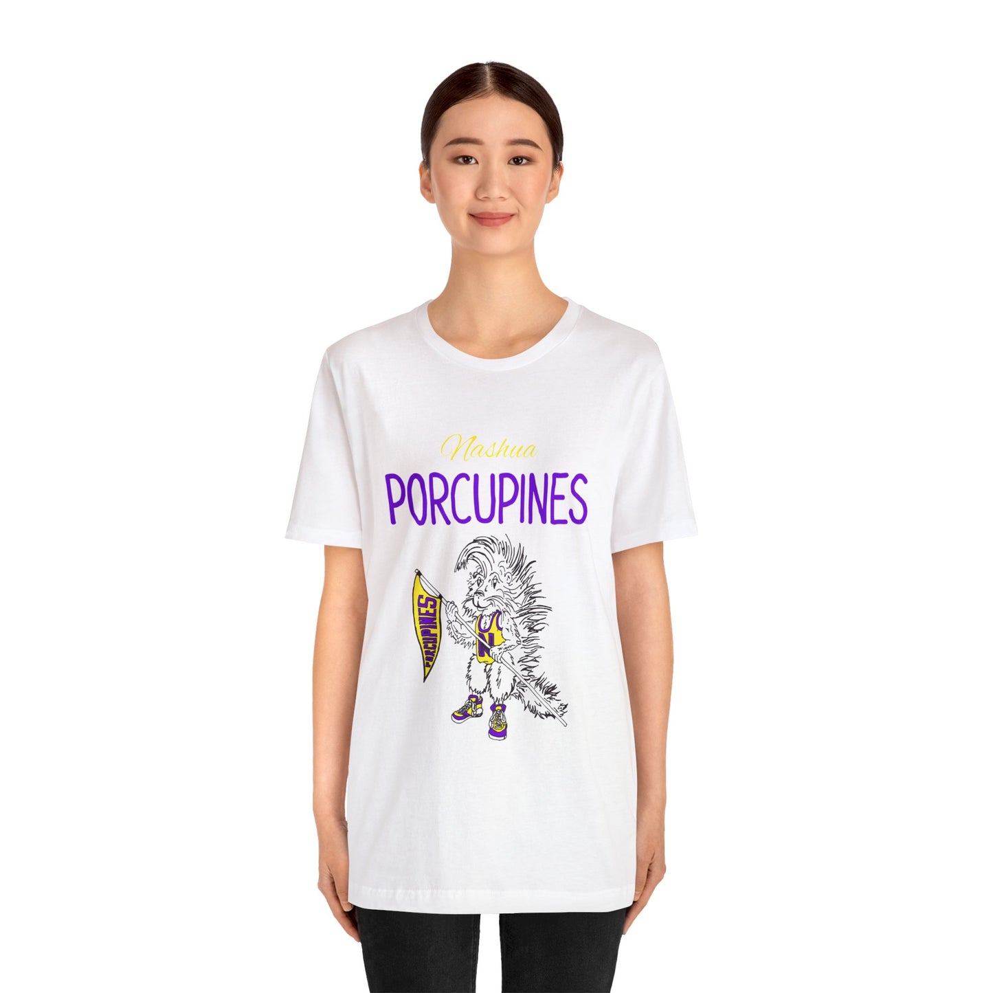 Nashua Porcupines Unisex Jersey Short Sleeve Tee