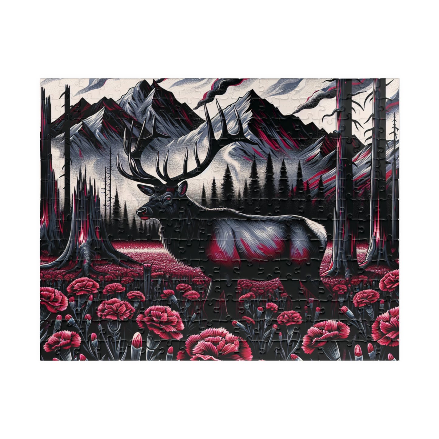 Puzzle- Phantom Elk (110, 252, 520, 1014-piece)