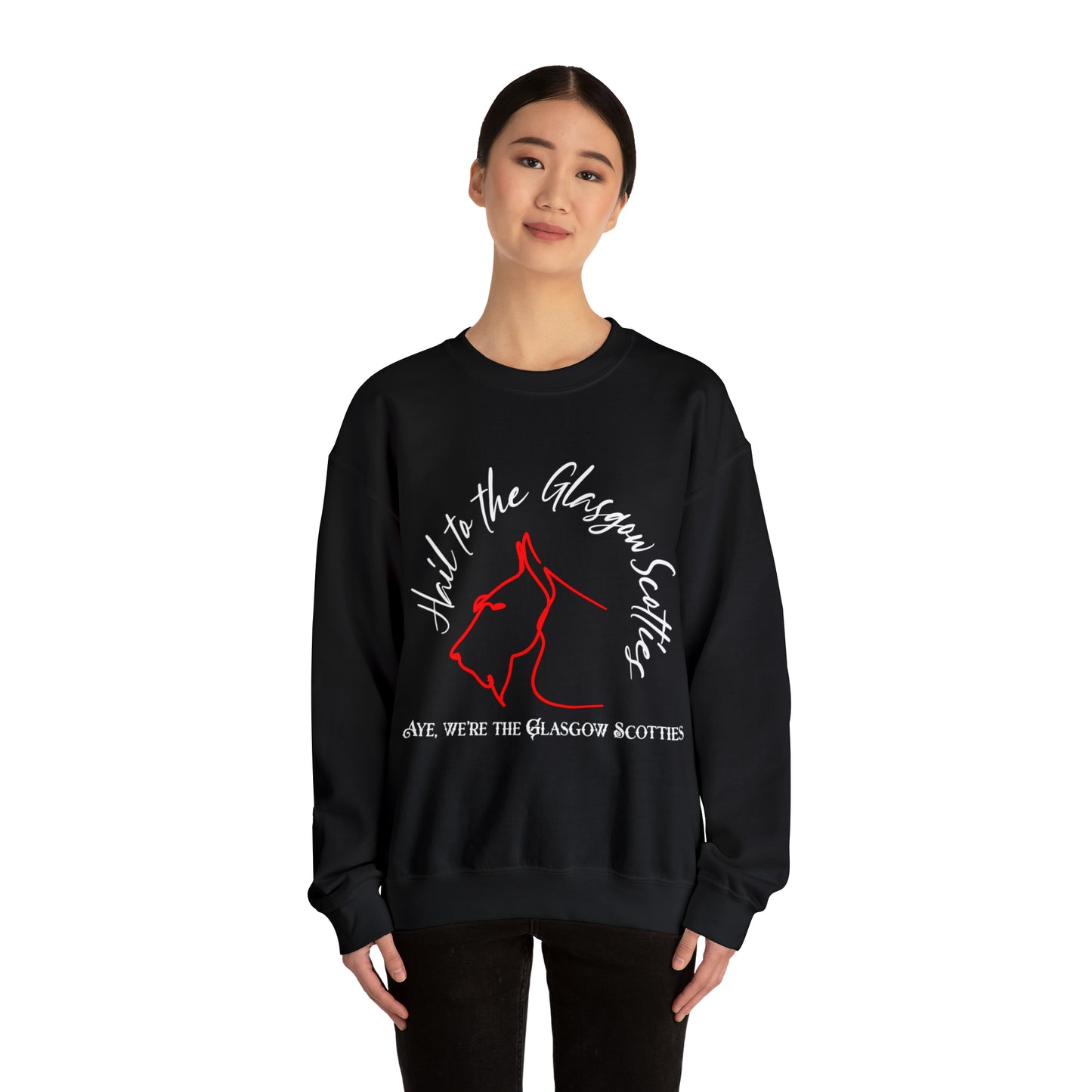 Glasgow Scotties Hail to the Glasgow Scotties Adult Unisex Heavy Blend™ Crewneck Sweatshirt