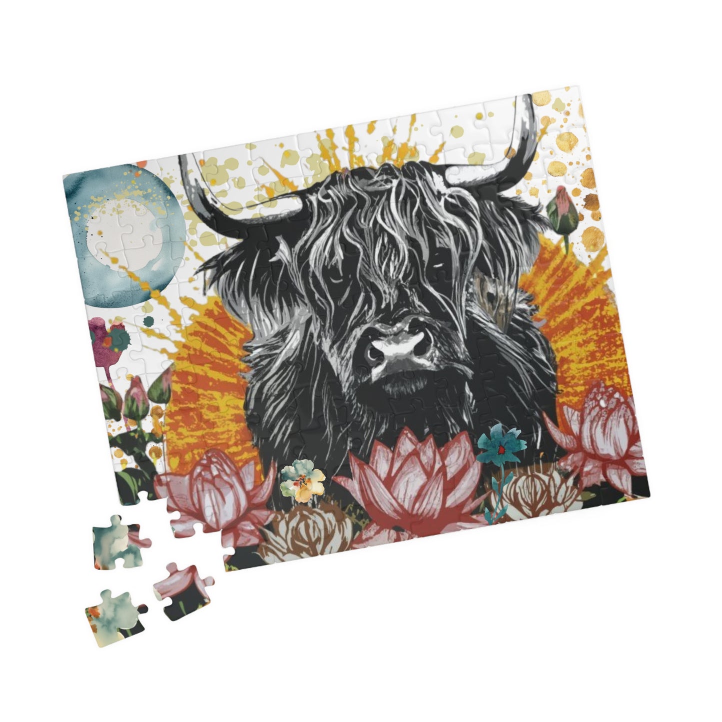 Puzzle- Hippy Highlander (110, 252, 520, 1014-piece)