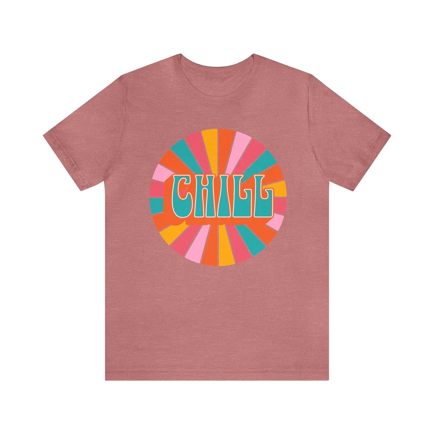 SolLingo Tee Chill Adult Unisex Jersey Short Sleeve Tee Available in 11 colors