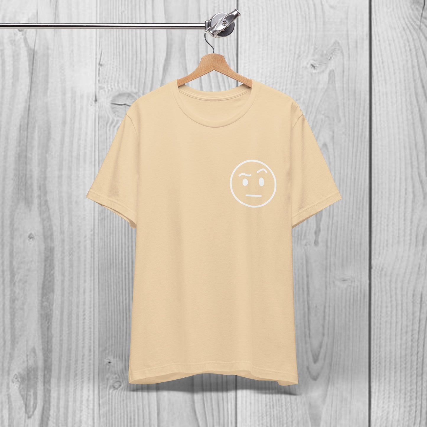 SolLingo That's SUS Adult Unisex Jersey Short Sleeve Tee in White, Black, Heather Ice Blue, Athletic Heather, Asphalt, and Ash