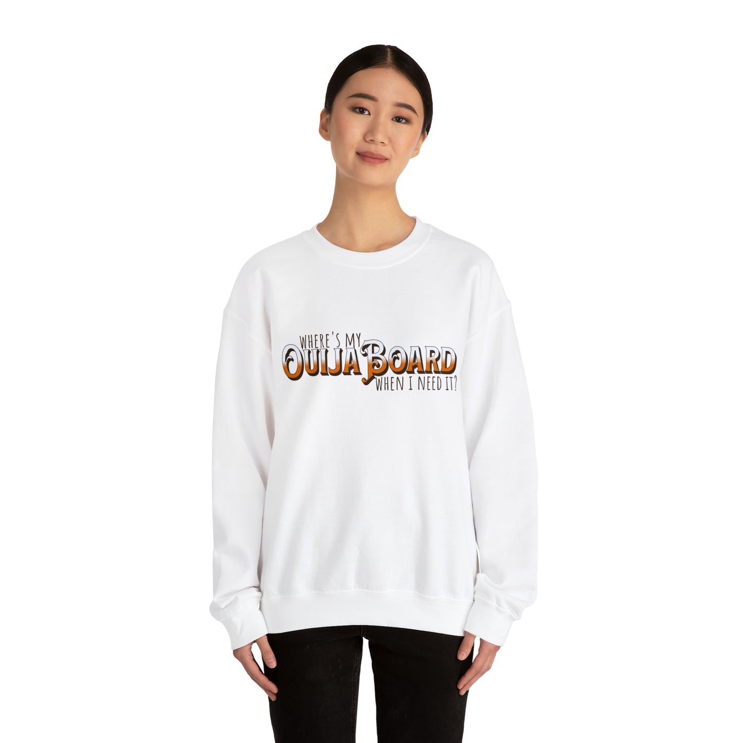 SolLingo Crew Ouija Board Adult Unisex Crewneck Sweatshirt