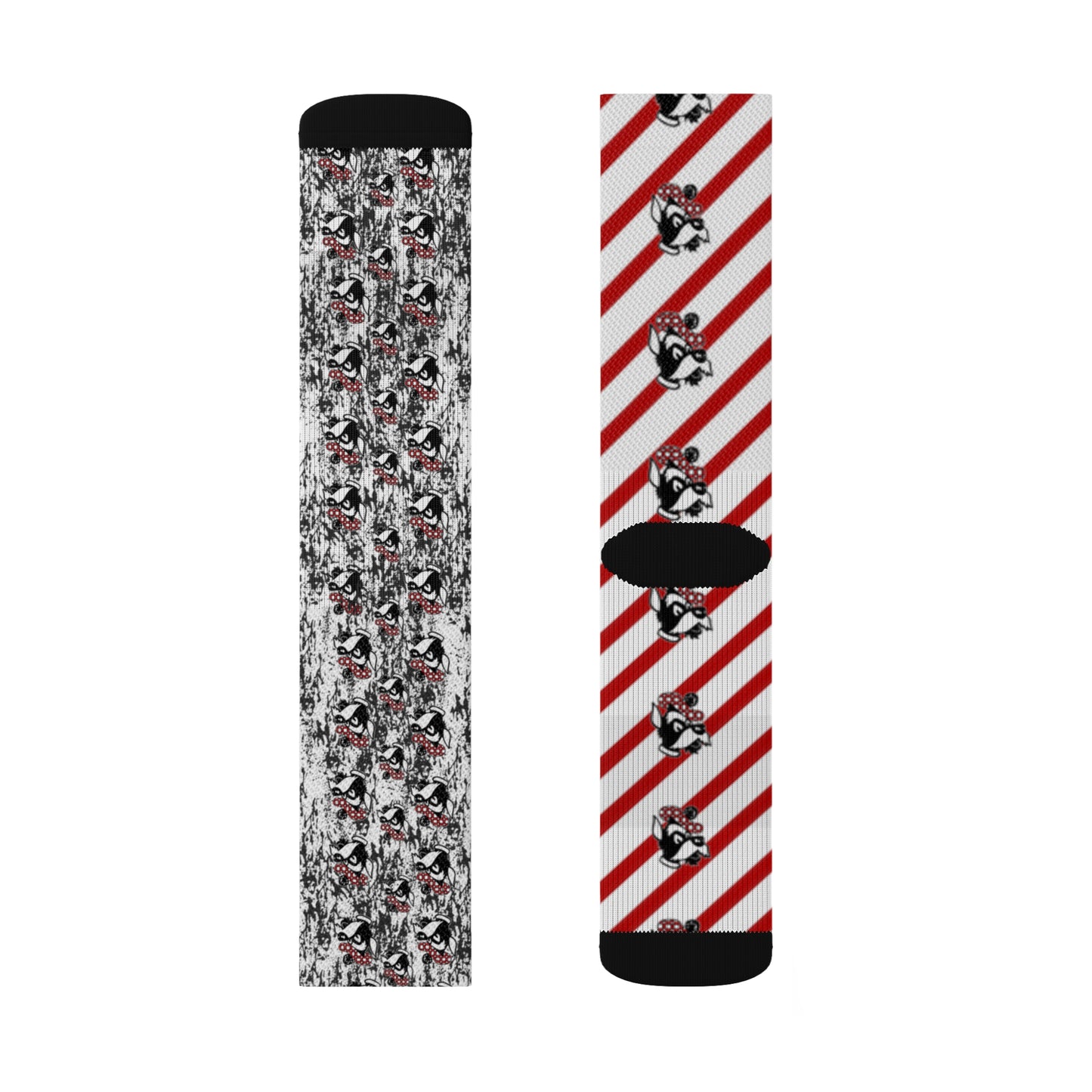 Glasgow Scotties Grunge Striped Sublimation Socks