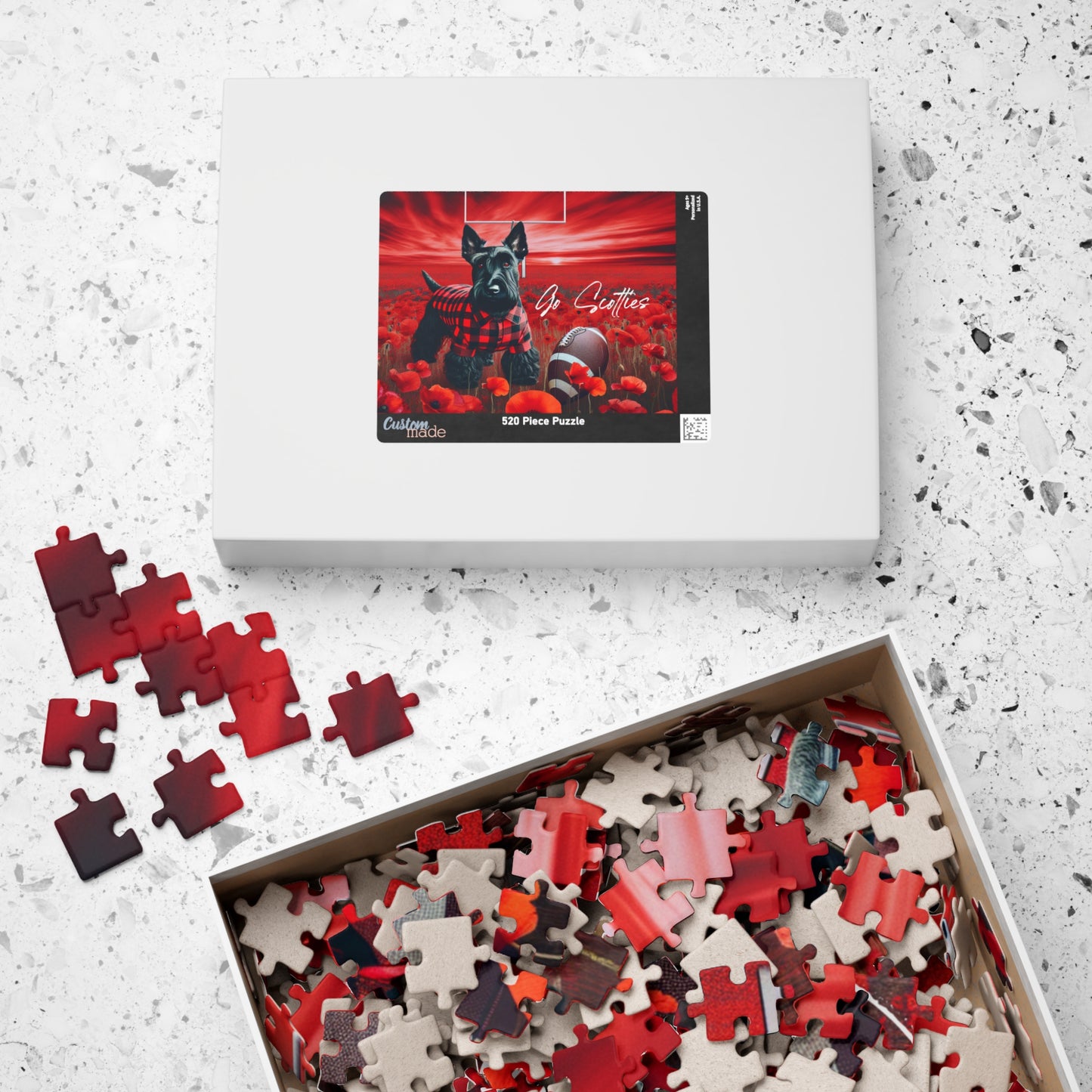 Puzzle- Scottie Red Rumble (110, 252, 520, 1014-piece)