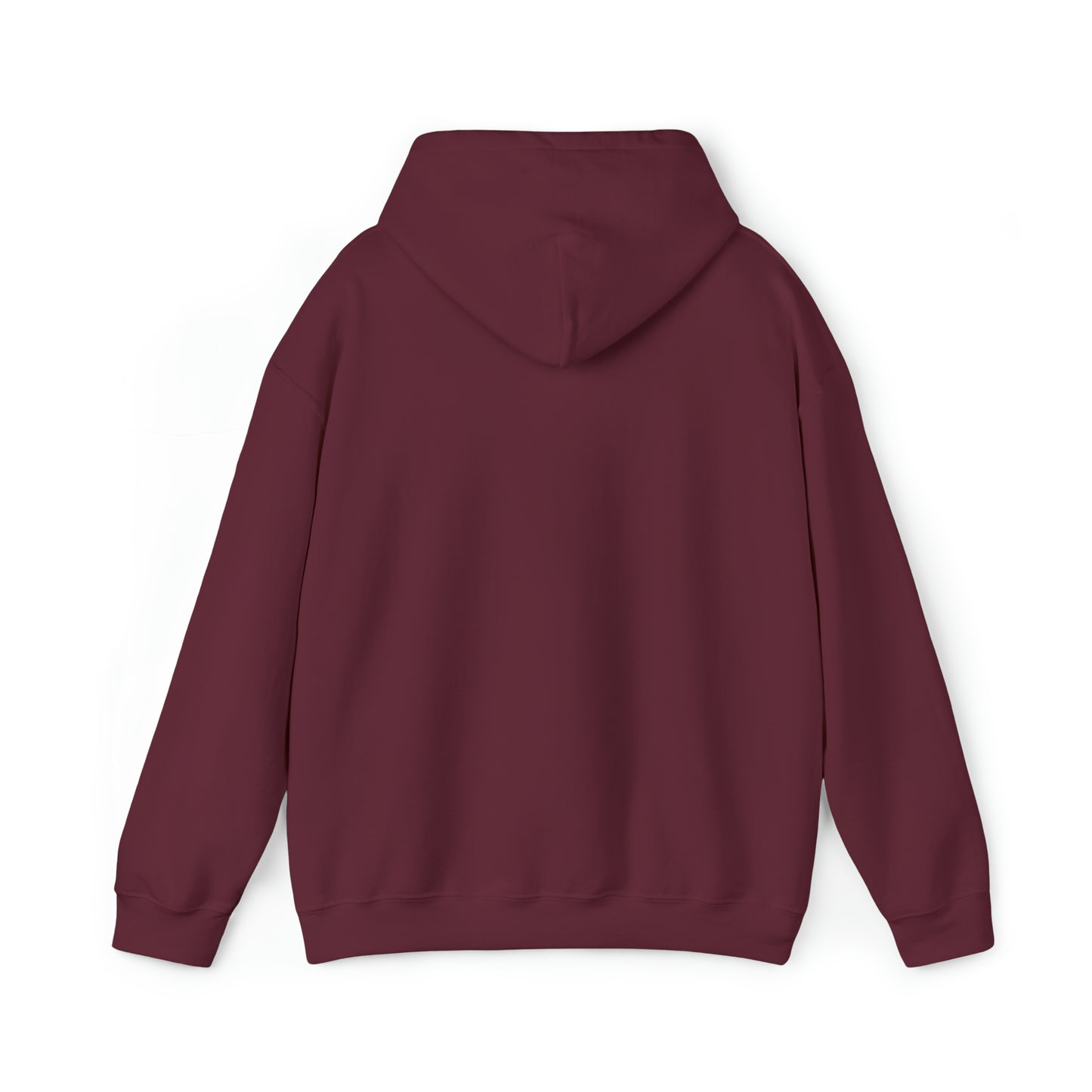 Shelby Coyotes Stacked Outline Adult Unisex Heavy Blend™ Hooded Sweatshirt in Maroon