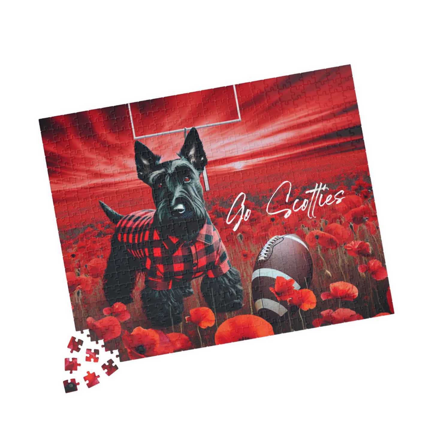 Puzzle- Scottie Red Rumble (110, 252, 520, 1014-piece)