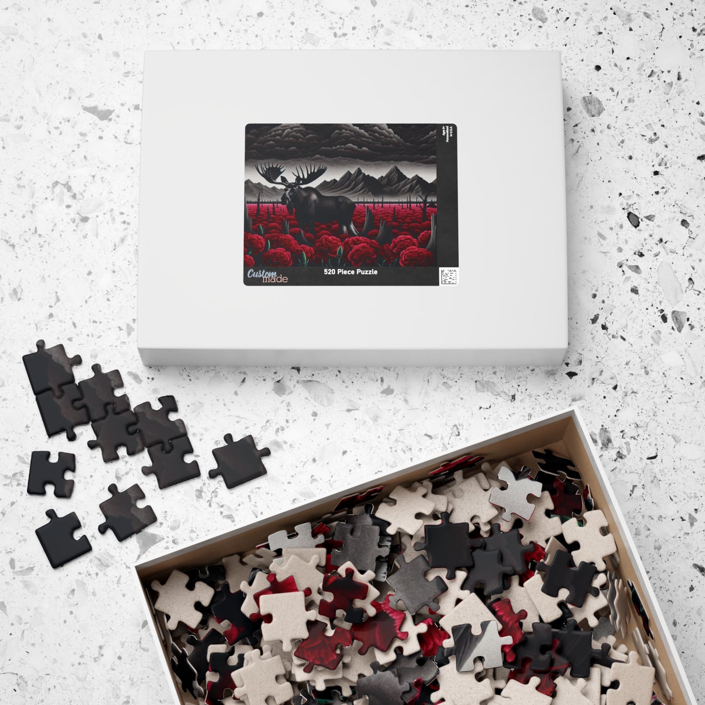 Puzzle- Phantom Moose (110, 252, 520, 1014-piece)