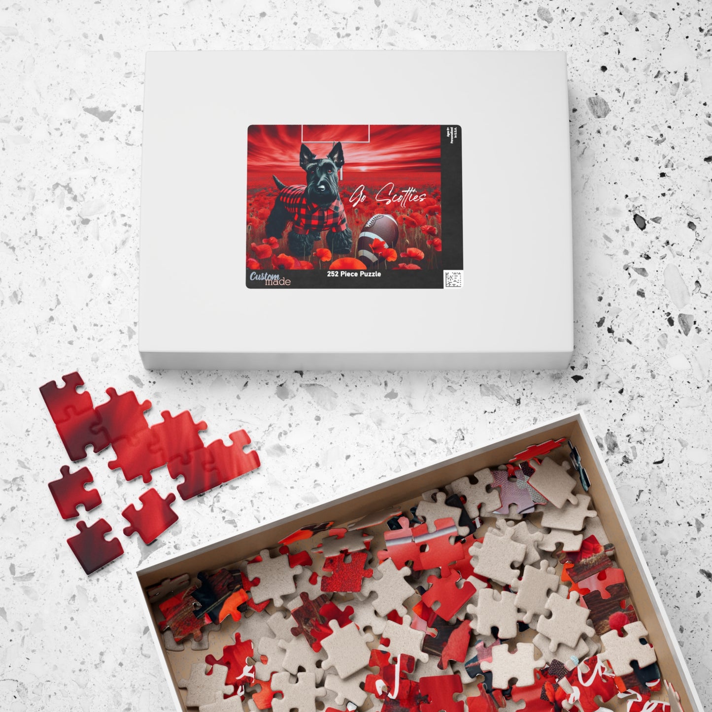 Puzzle- Scottie Red Rumble (110, 252, 520, 1014-piece)