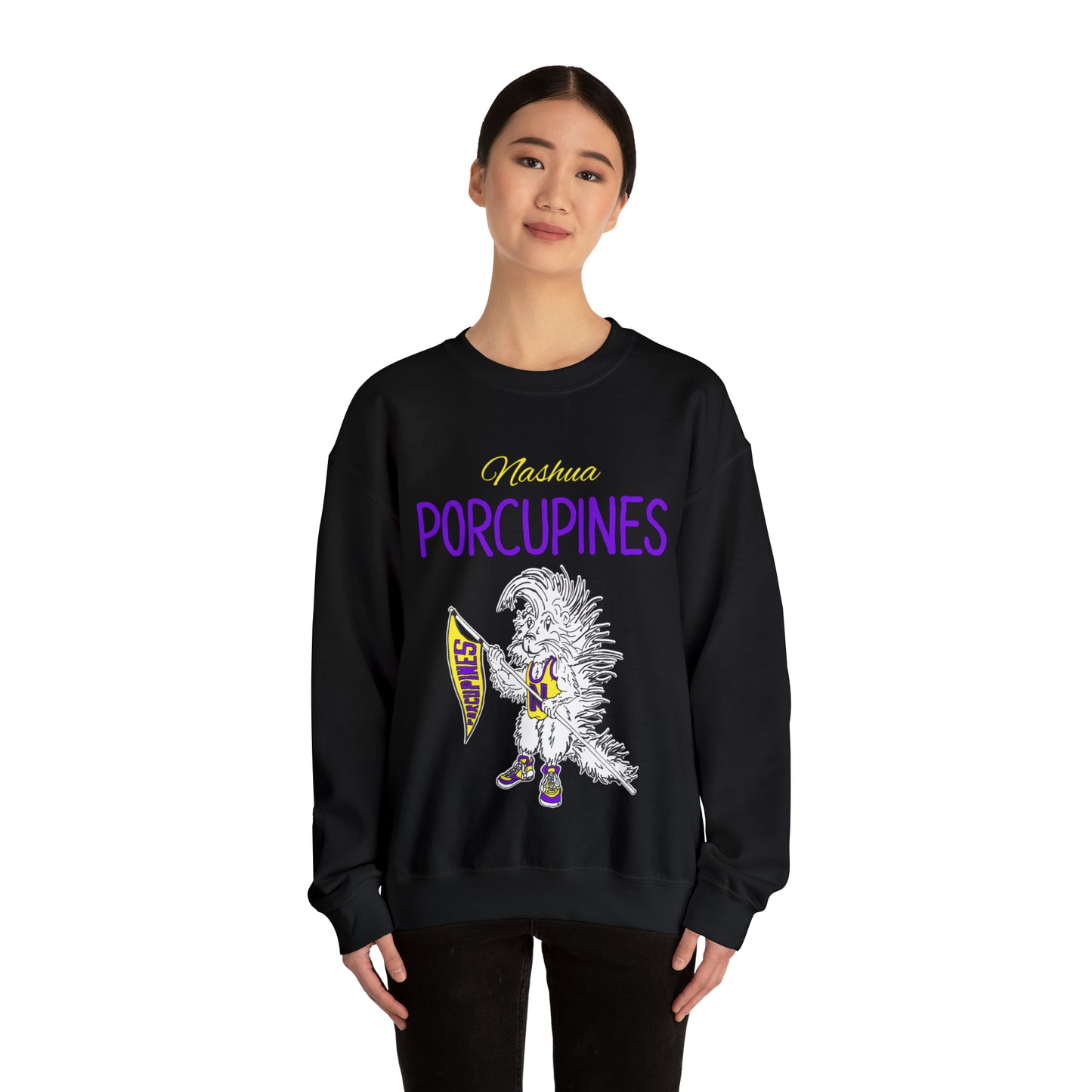 Nashua Porcupines Unisex Heavy Blend™ Crewneck Sweatshirt