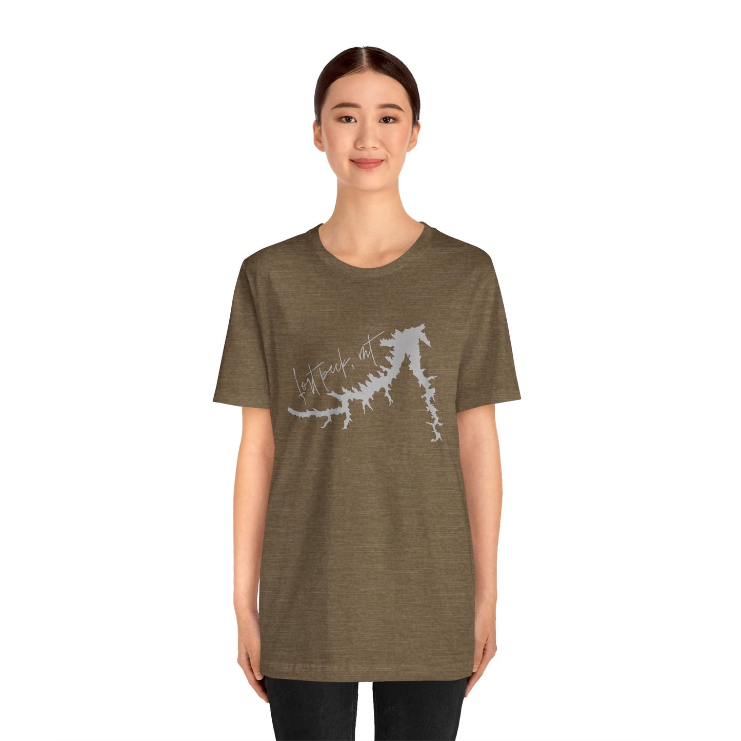 Naked Acres Fort Peck, MT Adult Unisex Jersey Short Sleeve Tee in 8 colors