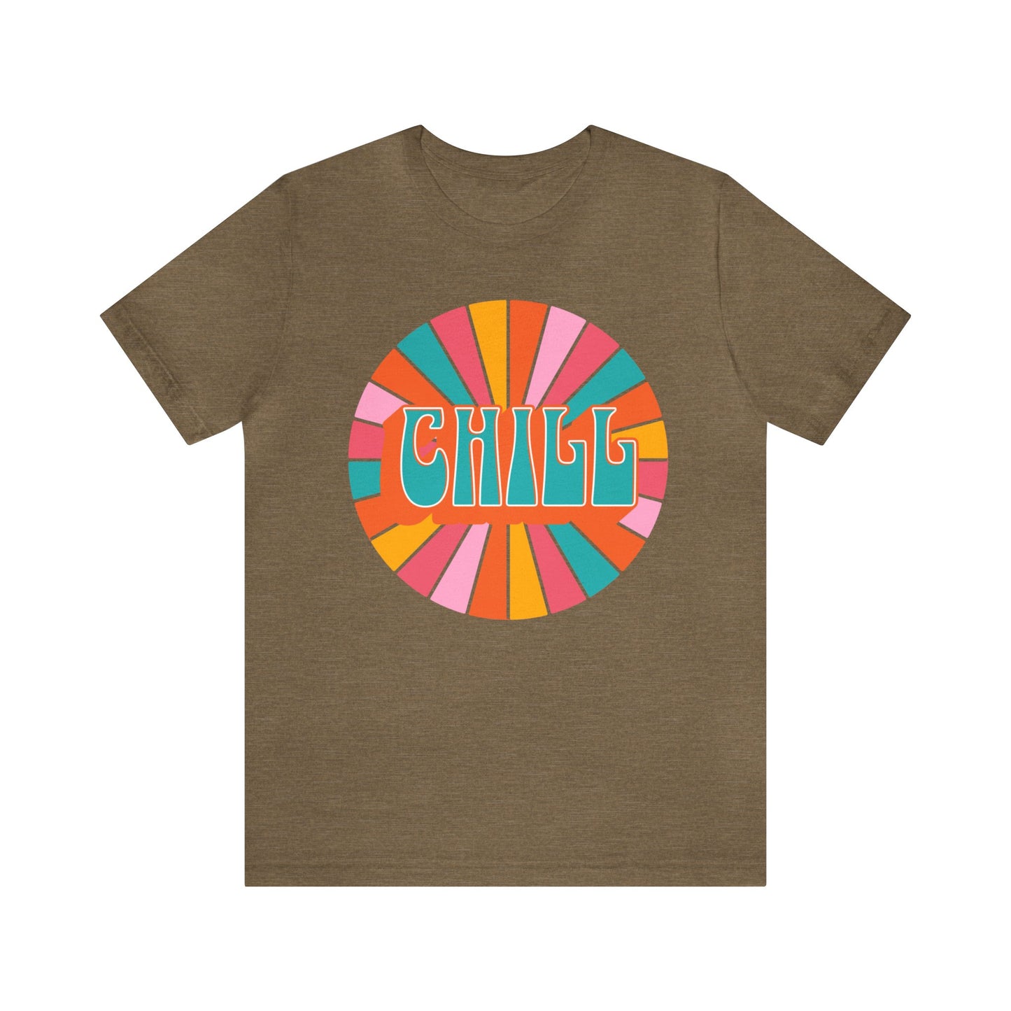 SolLingo Tee Chill Adult Unisex Jersey Short Sleeve Tee Available in 11 colors